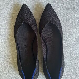 Rothy's Black The Point II Loafers Comfortable Flats